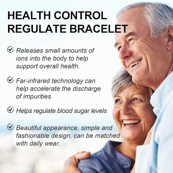 Blodsukkerkontrol Armbånd, Magnetisk Terapi Armbånd Blodsukker Sundhedsniveau Regulatorer 3pcs