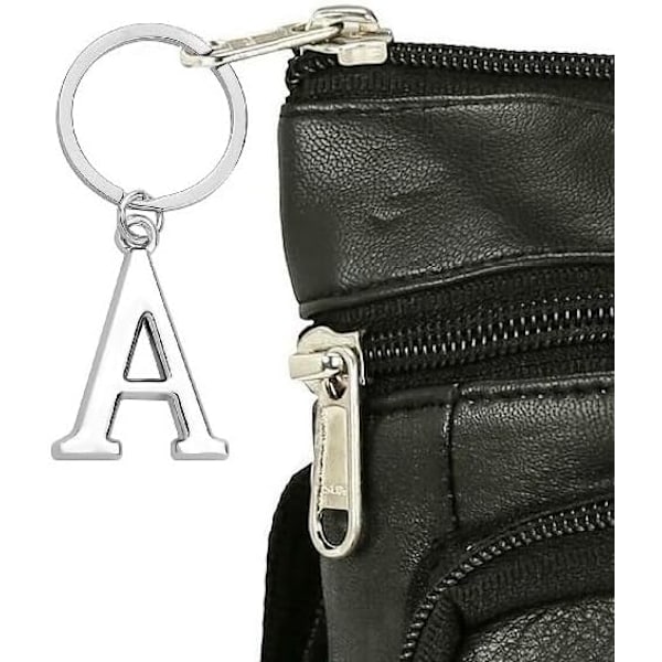 Nøkkelringbokstav - Initial Alphabet Key Ring Charm Bokstav M