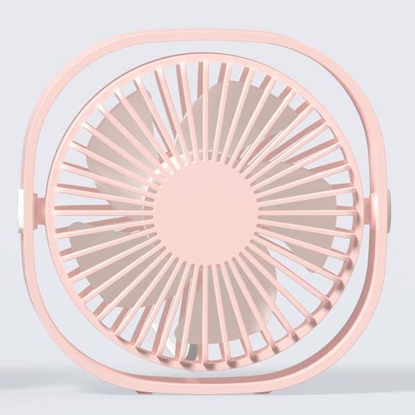 Skrivebordsvifte for sovesal, USB-skrivebordsvifte Pink