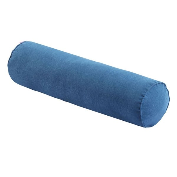 Pyöreä niskatyyny, niskakipu, memory foam, niskatyyny, sänky, pyöreä niskatyyny, lieriömäinen vyötärö-jalkatyyny Blue