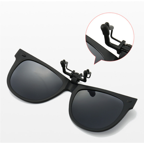 Solbriller Clip-On/Flip-On Polariserende UV Briller