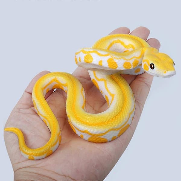 Puutarhakoristeet Vitsi Kepponen Simulaatio Kumieläin Figuriini Väärennetty Käärme Uutuus ja Pilailulelut python