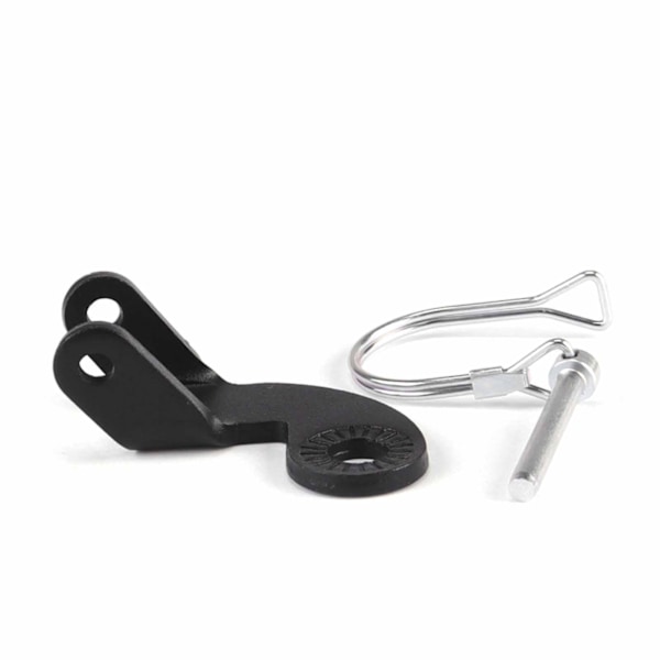 1 Sæt Cykeltrailerkobling Stærk Rustfri Korrosionsbestandig Universal Heavy Duty Connector Kulstofstål Baby Barnevogn Trailer Trækbeslag B