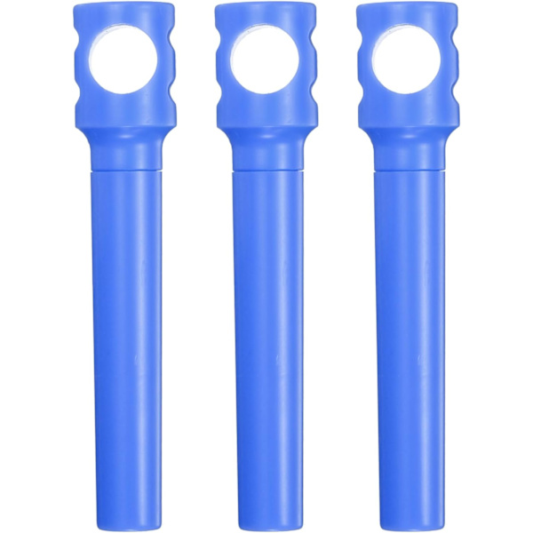 3-pack 4,1 tum Rese-korkskruv Fickkorkskruv Bärbar Vinförare Plast Mini Vinkorköppnare för Camping Resa, Blå