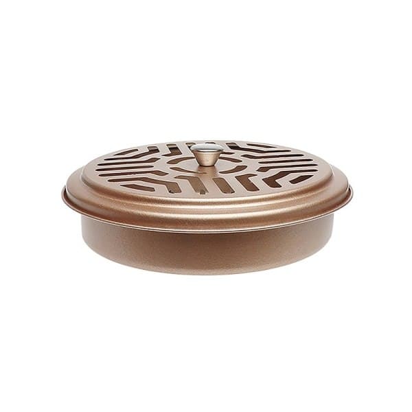Myggespoleholder Bakke Ramme Rustfrit Stål Rund Gold