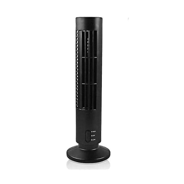 Small Tower Fan,Portable Fan Quiet Bladeless, 2 Speed