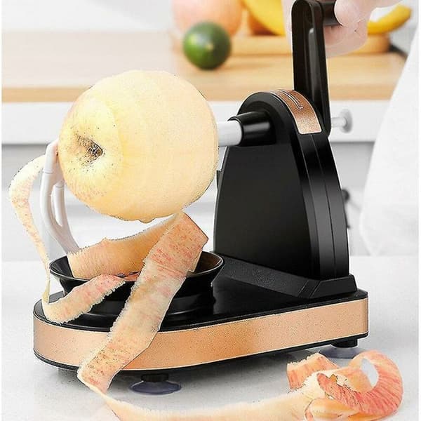 Håndsveiv epleskreller-artefakt, husholdningsautomatisk skreller, multifunksjonell fruktskraper