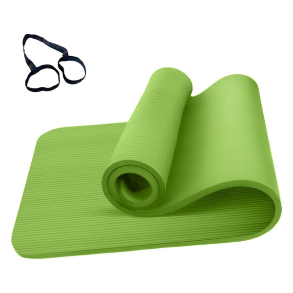 NBR halkfri yogamatta gymnastikmatta (grön) green
