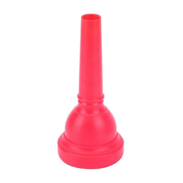 Trombon Munstycke Lättvikt Plast Avtagbart Munstycke Tromboner Mun Red