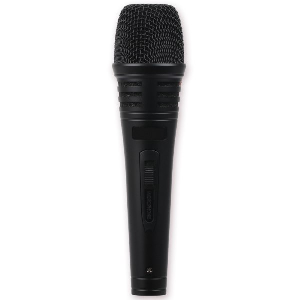 Microphone dynamique professionnel avec câble de 4 m adapté pour DVD, TV, KTV stéréo, réflecteur, mélangeur, bus touristique