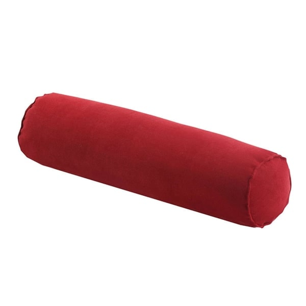 Pyöreä niskatyyny, niskakipu, memory foam, niskatyyny, sänky, pyöreä niskatyyny, lieriömäinen vyötärö-jalkatyyny Red