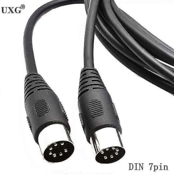7 Pin Din Midi Kabel 7pin Din Han til Han Controller Interface Kabel 1m 1.5m 3m Zy 1M