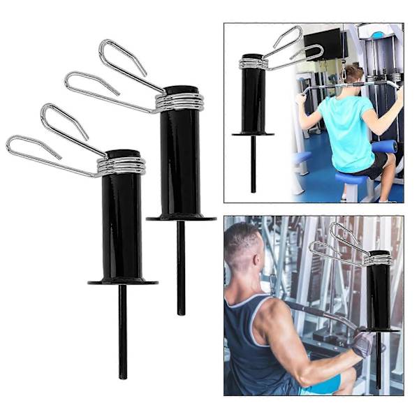 Gym Viktstack Viktstack Stift Fitnessutrustning Spärr Stål Multifunktionell Styrketräning Viktbelastning Stift för Hemgym 8mm