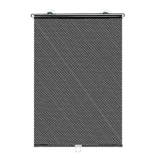 Uudet pimennysverhot imukupeilla, sisäänvedettävät tuulilasin aurinkosuojat, nopea 2023 Black 45*125cm