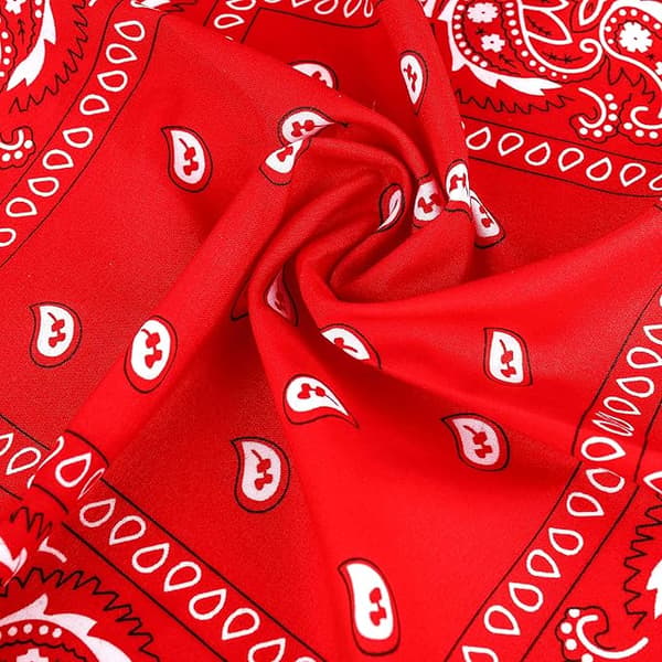Flerfarget Hals Gaiter Bandanas for Kvinner og Menn, 12 Stykker