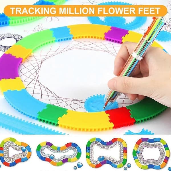 Spirograph, Spirograph Deluxe-sett, Spirograph Original, Spirograph Art Design-sett, Spirograph Kids, Kunst og håndverk, Gaver til barn og voksne