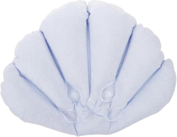 badkudde, uppblåsbart bad, spa-kudde med sugkoppar för badkar badrum