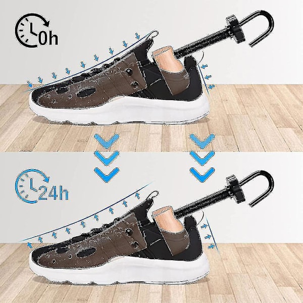 2 st/1 par Skostretch för män och kvinnor M 39-41