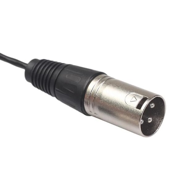 3-napainen uros - 3-napainen uros XLR Mini-liitäntä Audiokaapeli XLR-uros - Mini XLR-uros Audiokaapeliliitäntä