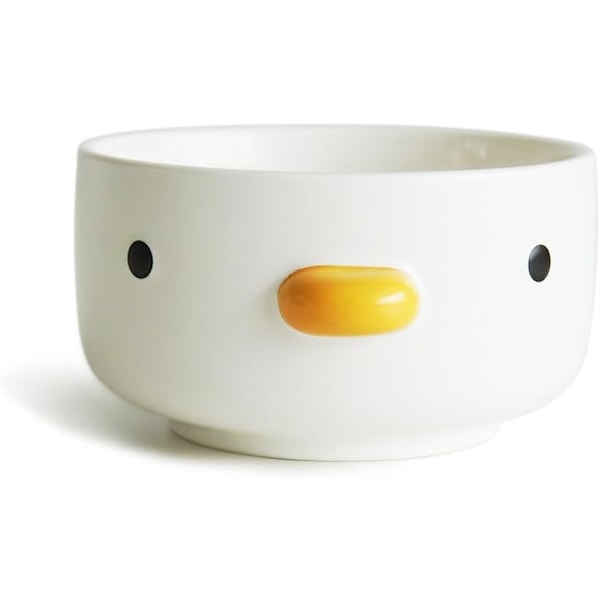 Sjove søde kyllingesalatskåle, håndlavet glasur, ande-sikre keramiske 400 ml suppeskåle, 4,3'' risskål, hjem, familie, ven salad bowl