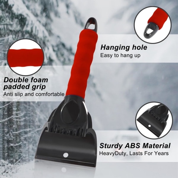Bilrude Skraber (2-pak) Black&Red
