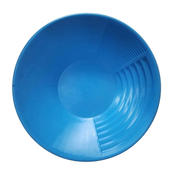 Gullpanne i plast blue