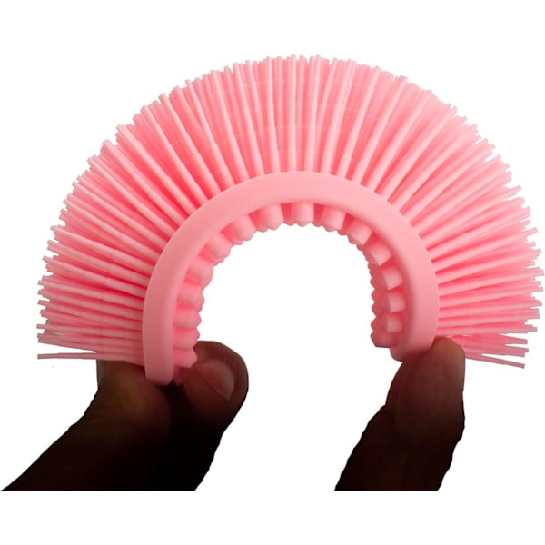 Silikonkroppsskrubb Exfolierande Duschbadskroppsborste 2-pack