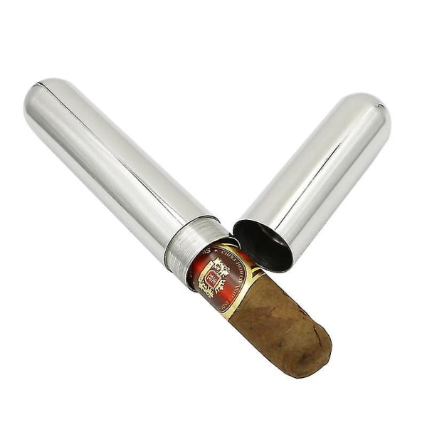 Resor i rostfritt stål cigarr Humidor