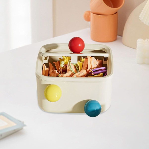 Kreativ Mini Papperskorg Sopbehållare Skrivbordsförvaring Lätt 15 cmx15 cmx8.5 cm 8.5cm