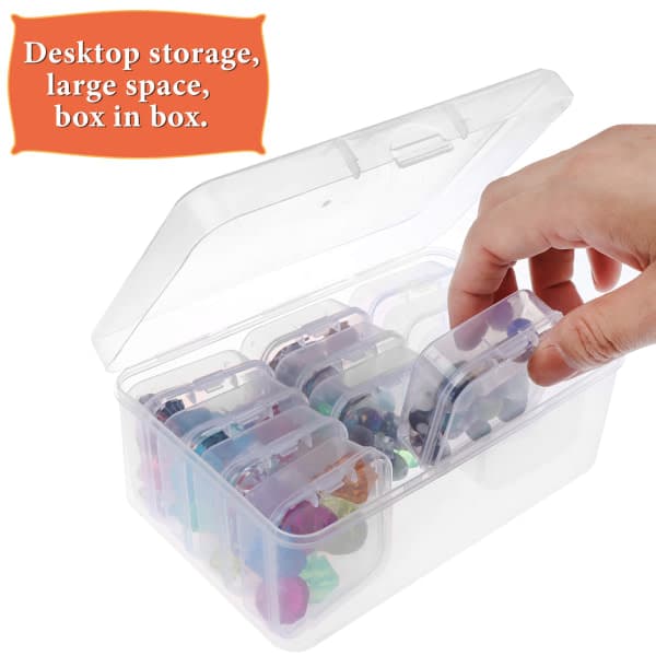 15 Plast Oppbevaringsposer Mini Klar Plast Oppbevaring