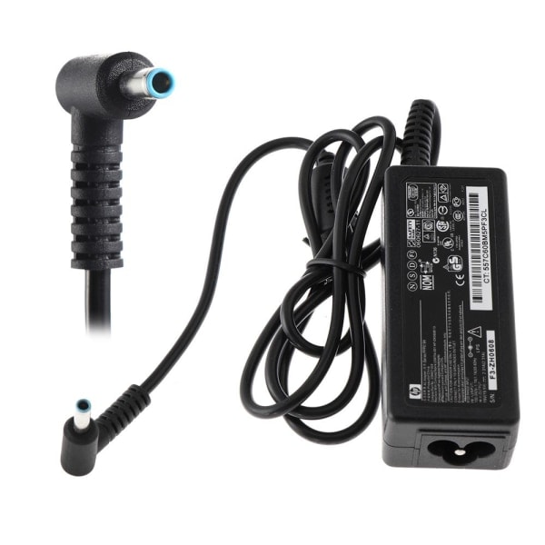 HP adapter til laptop oplader med blå spids