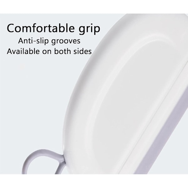 2 st Mini Glass Squeegee, Kreativ Liten Silikon Squeegee med Plastkrokar, Multifunktionell Dusch Squeegee