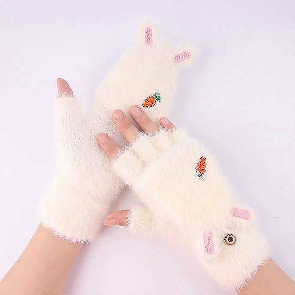 Unisex Varma Mjuka Vinterhandskar för Barn Pojkar Flickor Handske style 4