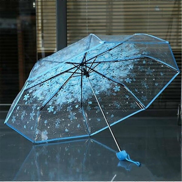 Transparent klar paraply BU