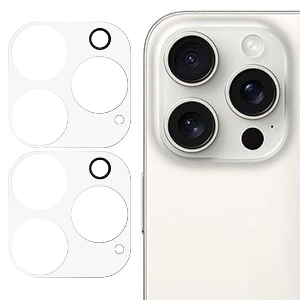 iPhone 16 Pro Linssinsuoja 2 KPL Karkaistu Lasi