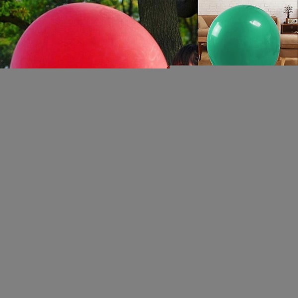 Ballong 91 cm Festivaldekorationer Latex Bröllopsfest Dekorativ Ballong Barnpresent Black