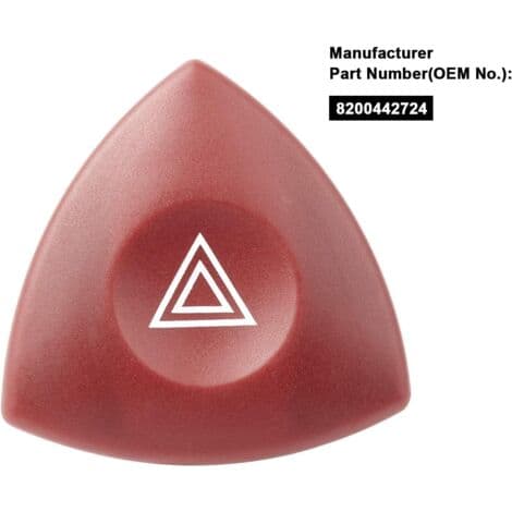 Bryter for nødblinklys for Espace Laguna Vivaro Primastar 8200442724