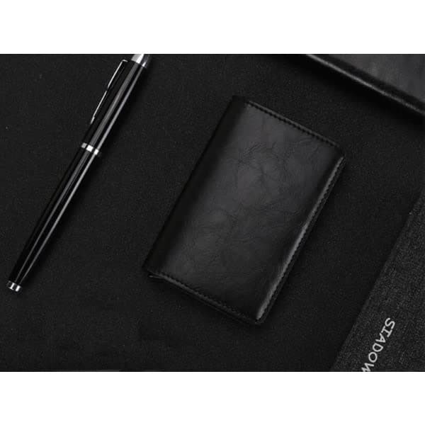iSafe Pop-up Kortholder med RFID Signal Blokering - Sort