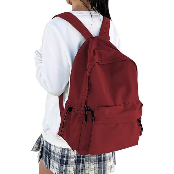 School Backpack, Causal Travel School Bags Laptop Backpack for Teenage Girls Lightweight Rucksack Water Resistant Bookbag Boys Men Work Daypack