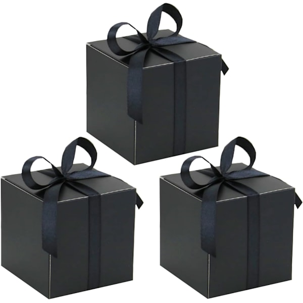 50 st fyrkantiga pappersgodisaskar, söta bröllopsfavoritaskar, DIY-festpresentpåsar, pappersgodislådor