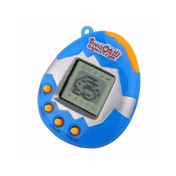 Tamagotchi - Retro Elektronisk Kæledyr - Blå 3-Pack