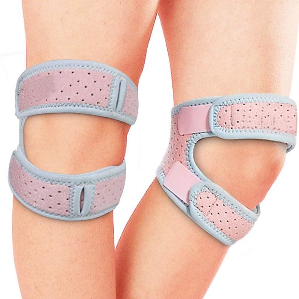 Patellar Tendon Support Strap 2 Pack, Knee Pain Relief And Patella