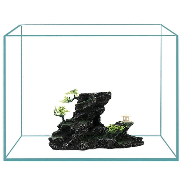 Akvarium Dekoreret Sten Unik Sten Ornament til Akvarium Mikro Landskab