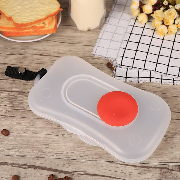 Baby utomhus bärbar våtservettdispenserfodral Spädbarn återanvändbar barnvagn Barnvagn våtservetter Box Bekväm servettfodral