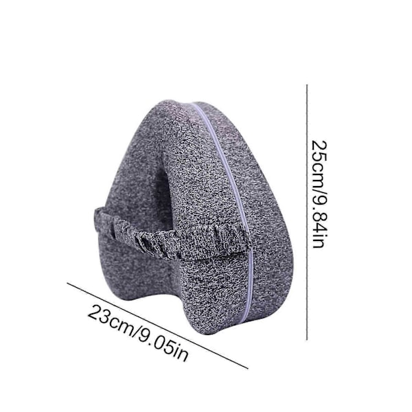 Smoothspine Alignment Pude, Lindrer Hoftesmerter & Iskias, Benpuder til Sovning Gray