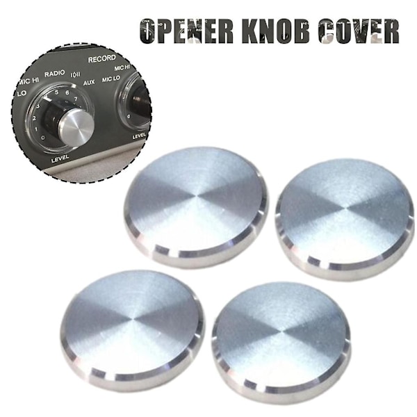 4 st/set Metall Öppnare Knappskydd För REVOX A77 A76 A78