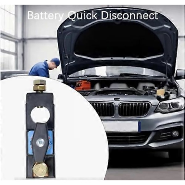 Smart Bilbatteri Frånkopplingsbrytare, Smart Bilbatteri Frånkoppling, Batteribrytare 12-24V