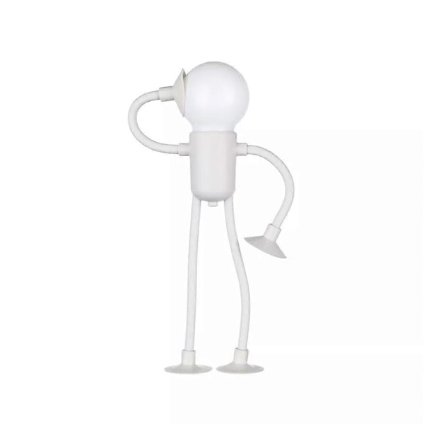 Skiftende Form Sjov Sportsmand Natlys, 2024 Nyeste DIY Form Natlys White