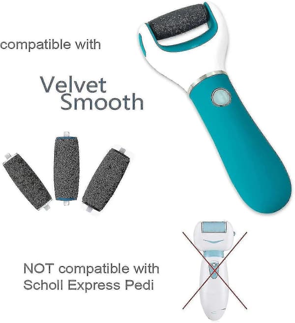 [9-pack] Scholl Velvet Smooth Pedi Ersättningsrullar