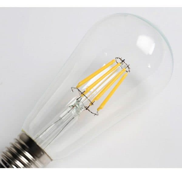 6 stk. E27 LED pære 4W dæmpbar vintage Edison